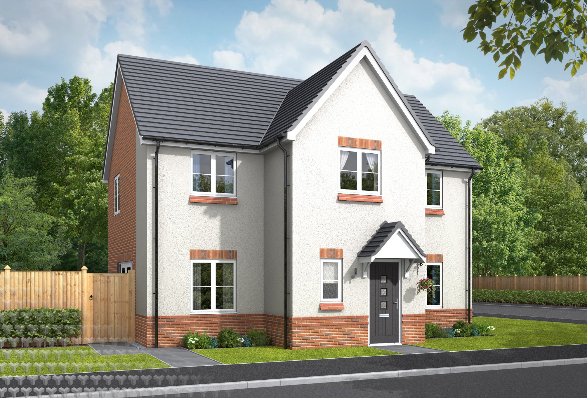Osprey Traditional at Moss Nook — residential exterior CGI