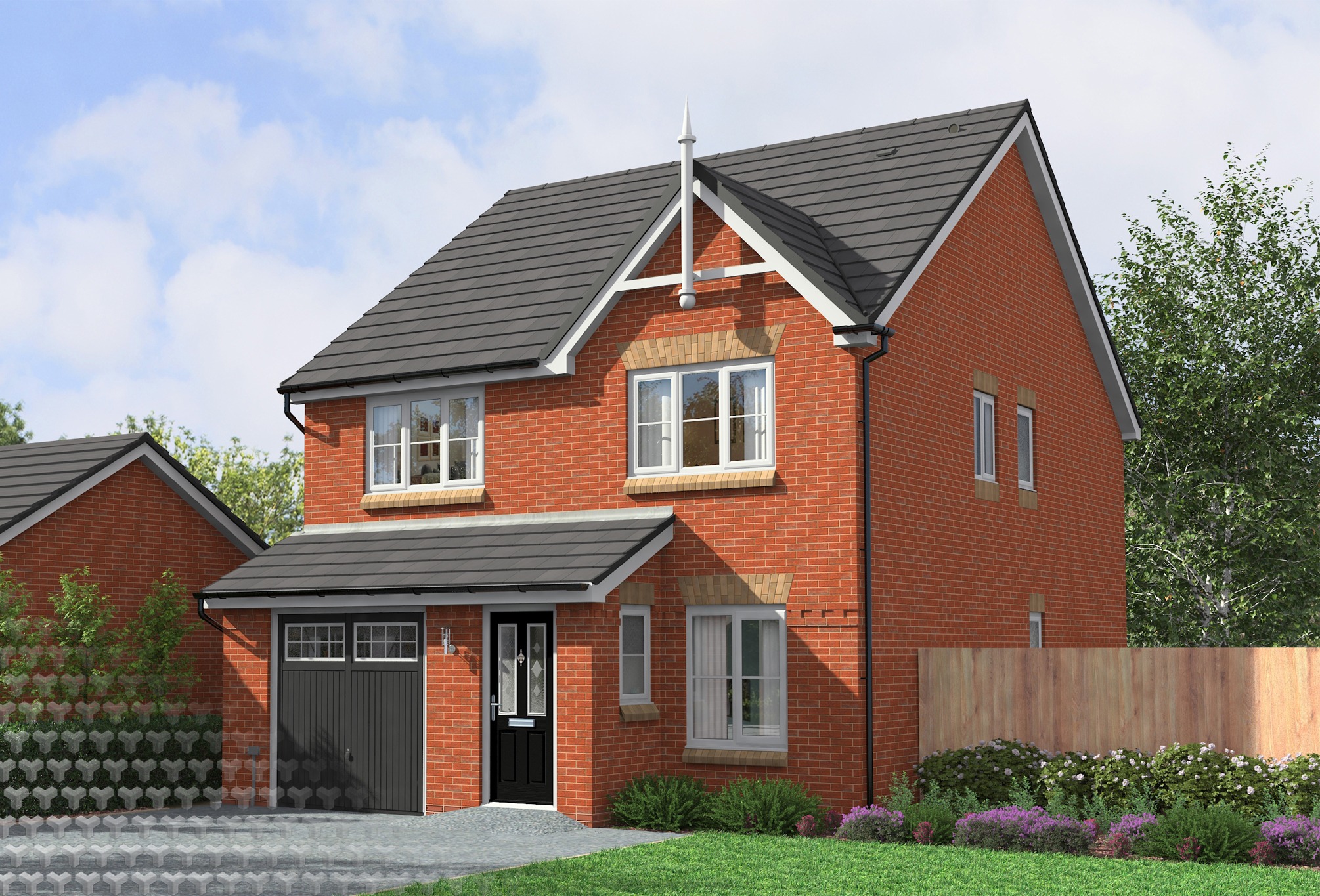 Cypress at Shropshire Heights — residential exterior CGI