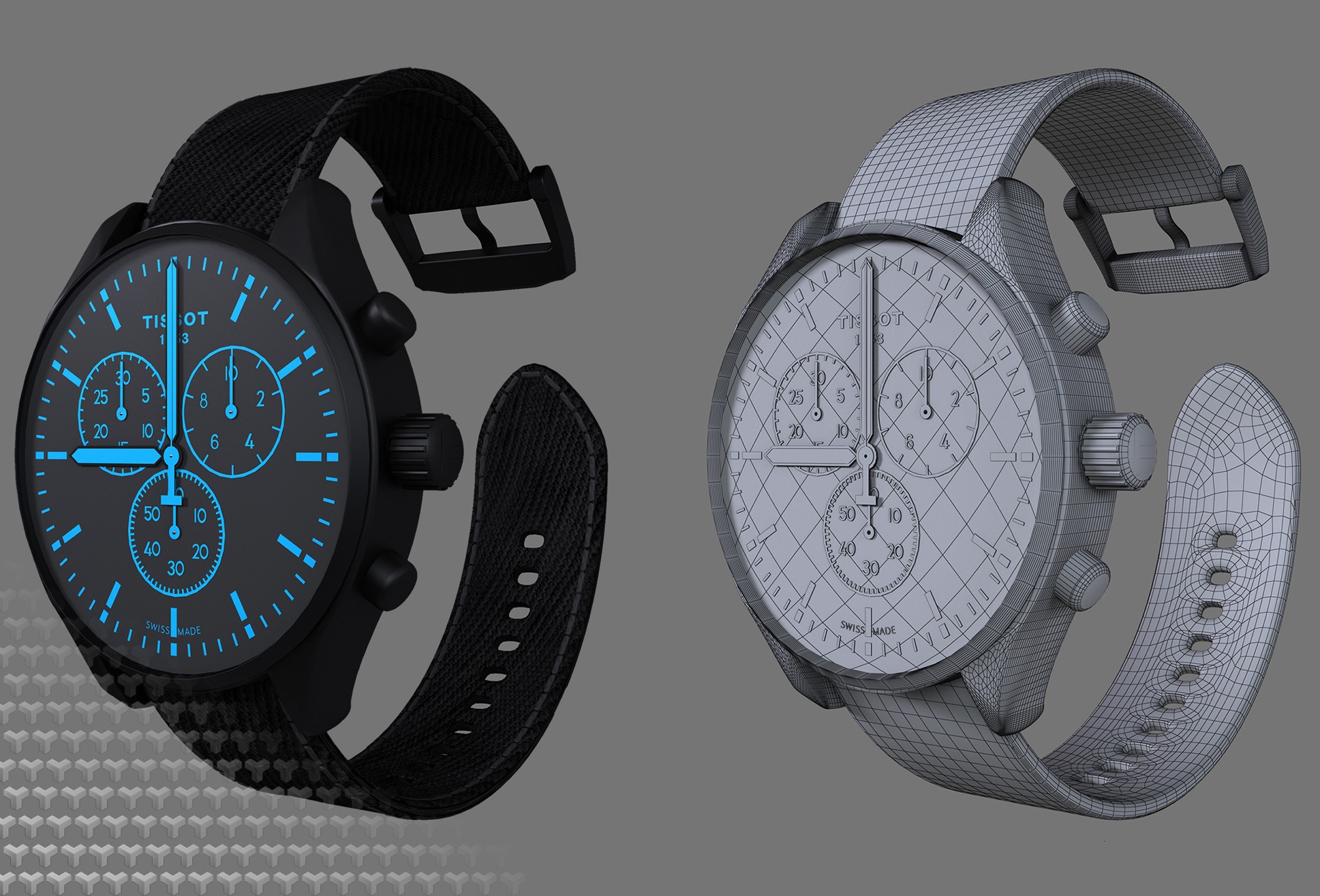Tissot Watch modelling study — view 1