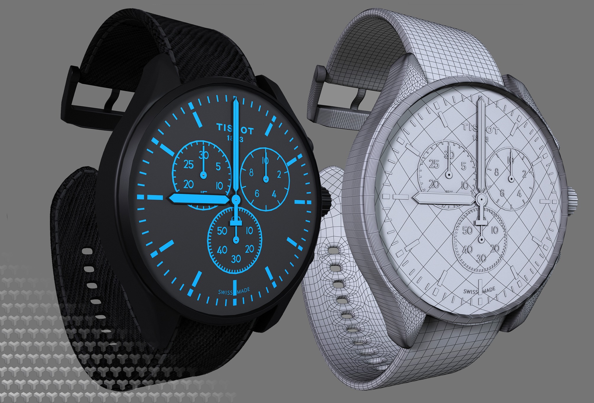 Tissot Watch modelling study — view 2